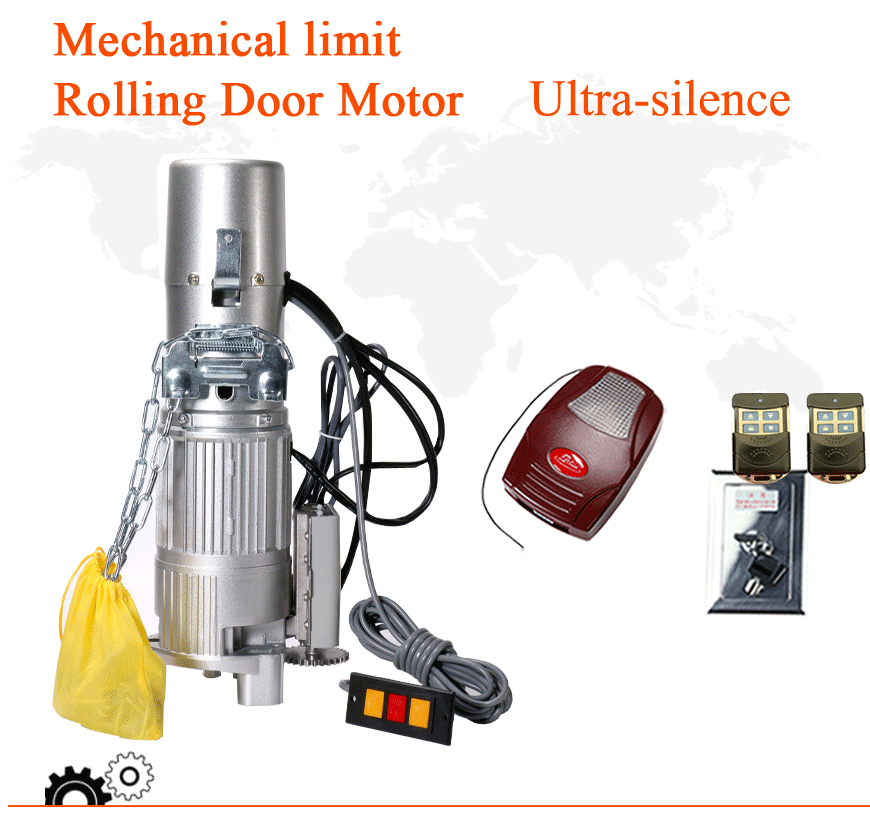 Mechanical Limit Side-Mount Motor